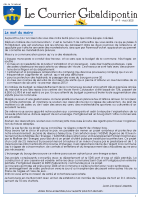Le Courrier Gibaldipontin n°9 août 2025